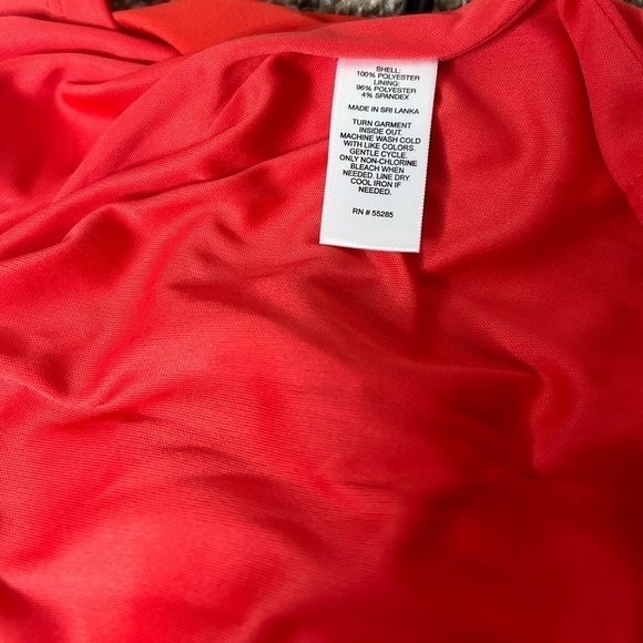 Express coral red dress size 2 - Picture 4 of 4